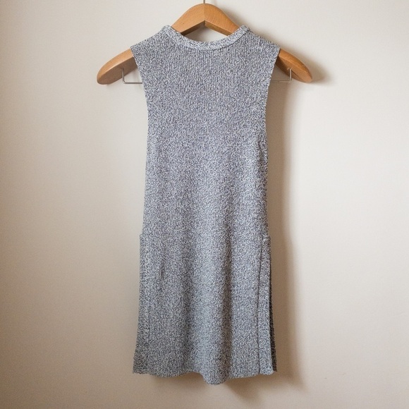 Wilfred Aritzia Palmier Sleeveless Split Hem Long Tunic Knit Sweater Top Size XS - Picture 5 of 16